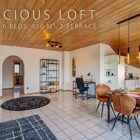 Stylish Loft With Balcony, Quiet And Spacious * Unterschleissheim