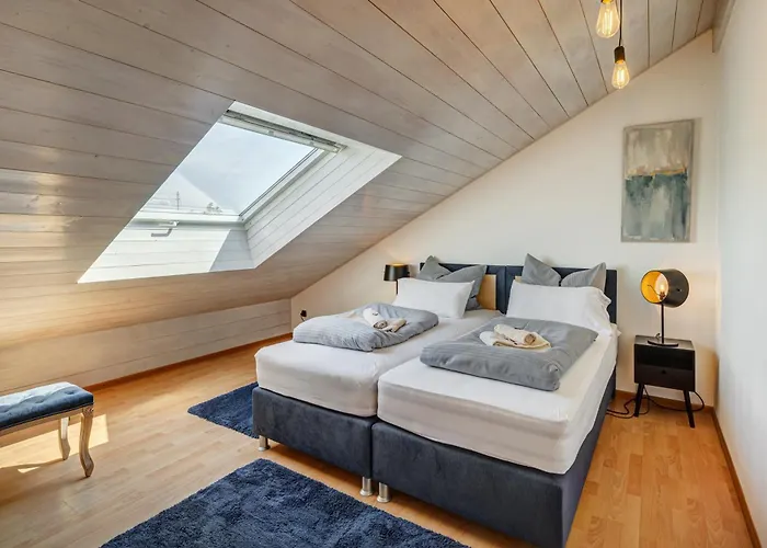 Stylish Loft With Balcony, Quiet And Spacious Unterschleißheim